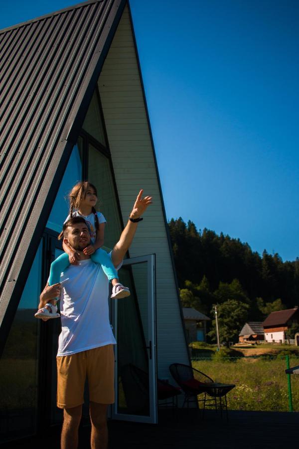 Mountains Hut Villa Mykulychyn Esterno foto